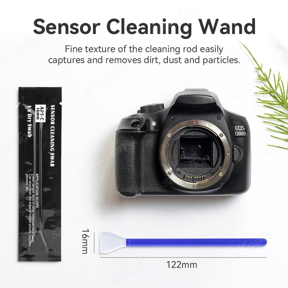 Concept Cleaning Swab Full Frame Sensors 10PCS Individually Vacuum Packed Swabs Brush For DSLR Digital Camera