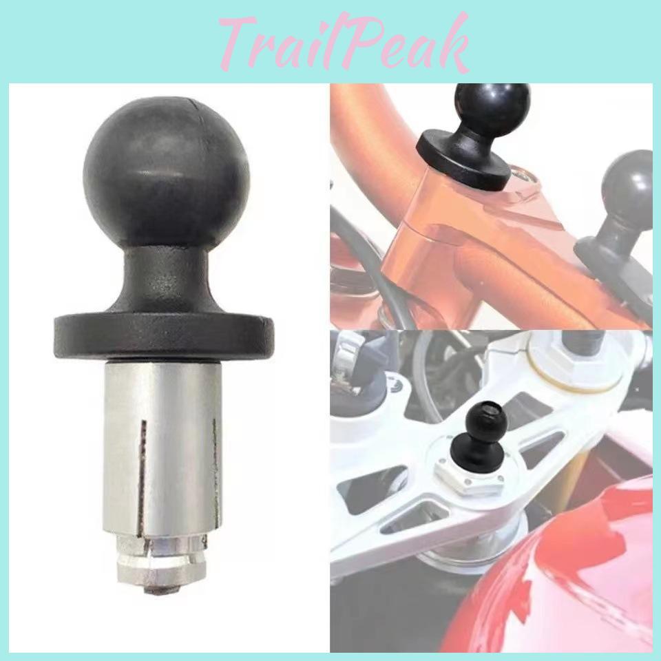 Aluminum Durable Alloy Hollow Ball Head Expansion Screw Base For Motorcycle Device Mounting