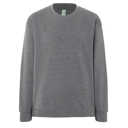 JHK Unisex Adult Melange Crew Neck Sweatshirt