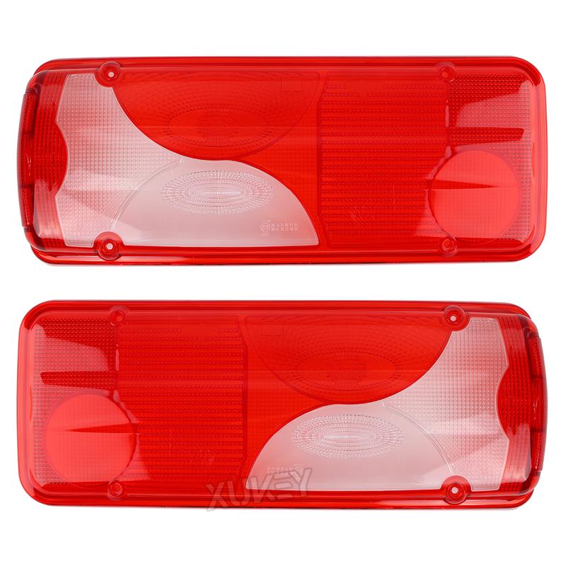 PAIR LEFT & RIGHT REAR TAIL STOP BRAKE LIGHT LAMP LENS COVERS FOR MERCEDES SPRINTER VW CRAFTER 2006-ON Scania E9 1784670 1784669