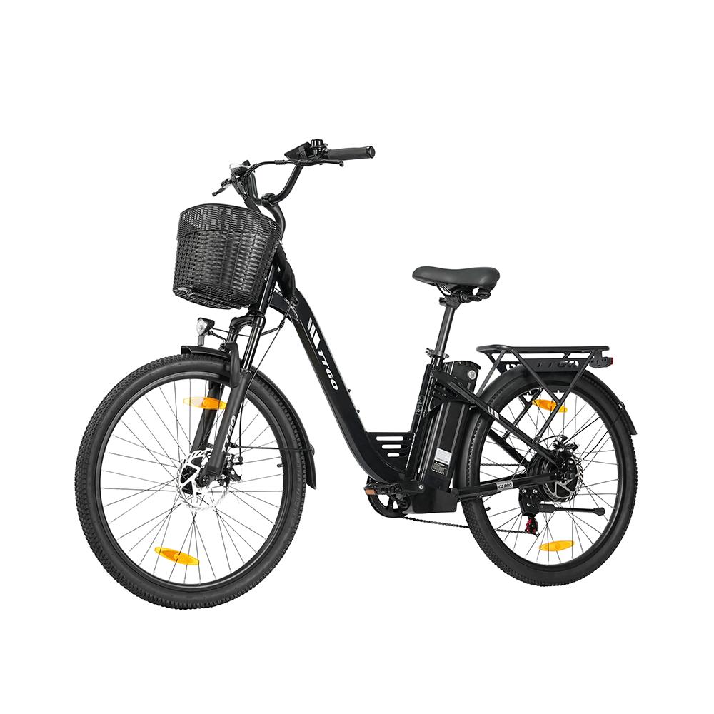 TTGO C2 PRO Commuter Electric Bike,36V 18Ah Battery, Shimano 7-Speed