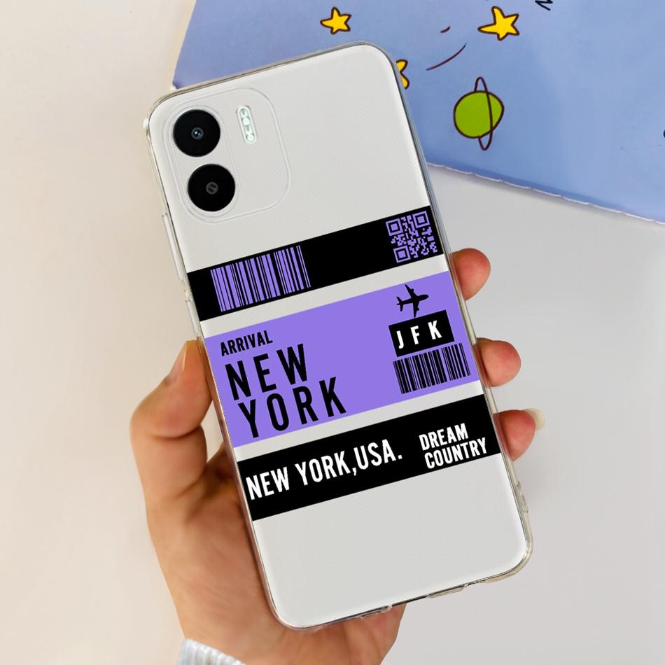 For Xiaomi Redmi A1 A1+ 2022 Cute Painted Phone Case For Redmi A1 Plus RedmiA1 A 1 A1+ Soft Silicone TPU Cases
