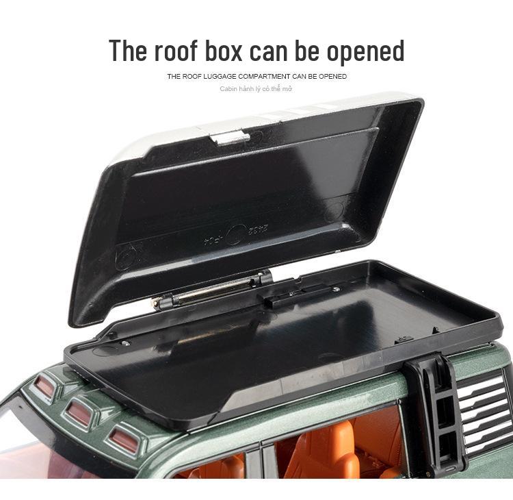 1:24 Off-road Alloy Car Model - Children's Toy Ornament