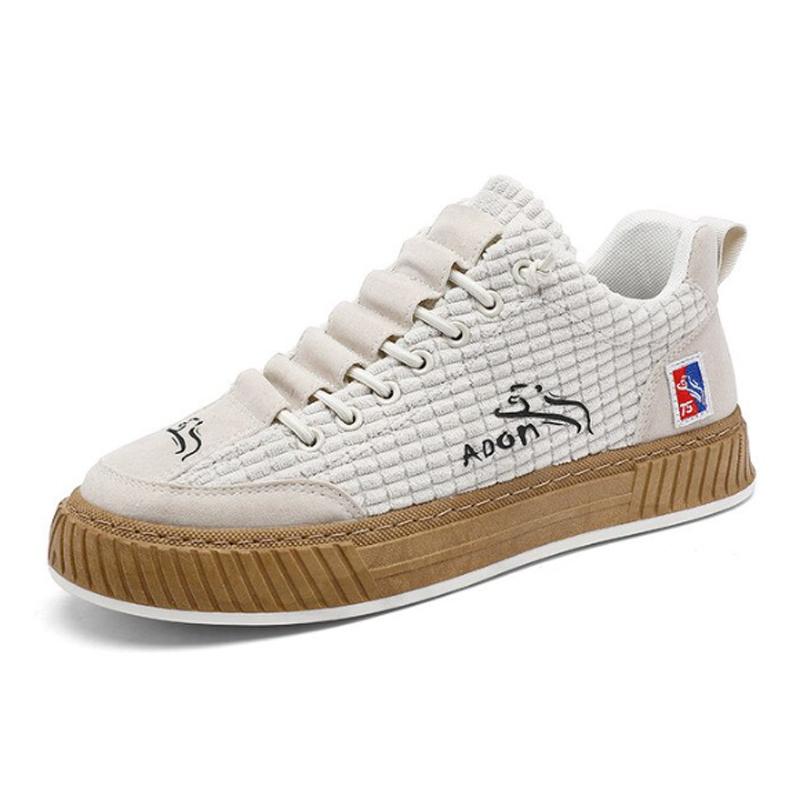 Mens Canvas Sneakers Flat Platform Sneakers Men Streetwear Hip Hop Designer Shoes Men Harajuku Vulcanized Shoes