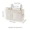 1pc Dormitory Bedside Hanging Organizer, Multi-Pocket Storage Bag for College, Saves Space In Small Room, Dorm Essential