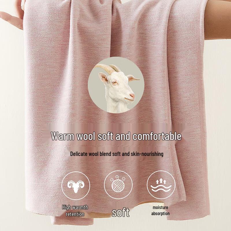 Arctic Velvet Wool Silk Thermal Underwear Set for Women