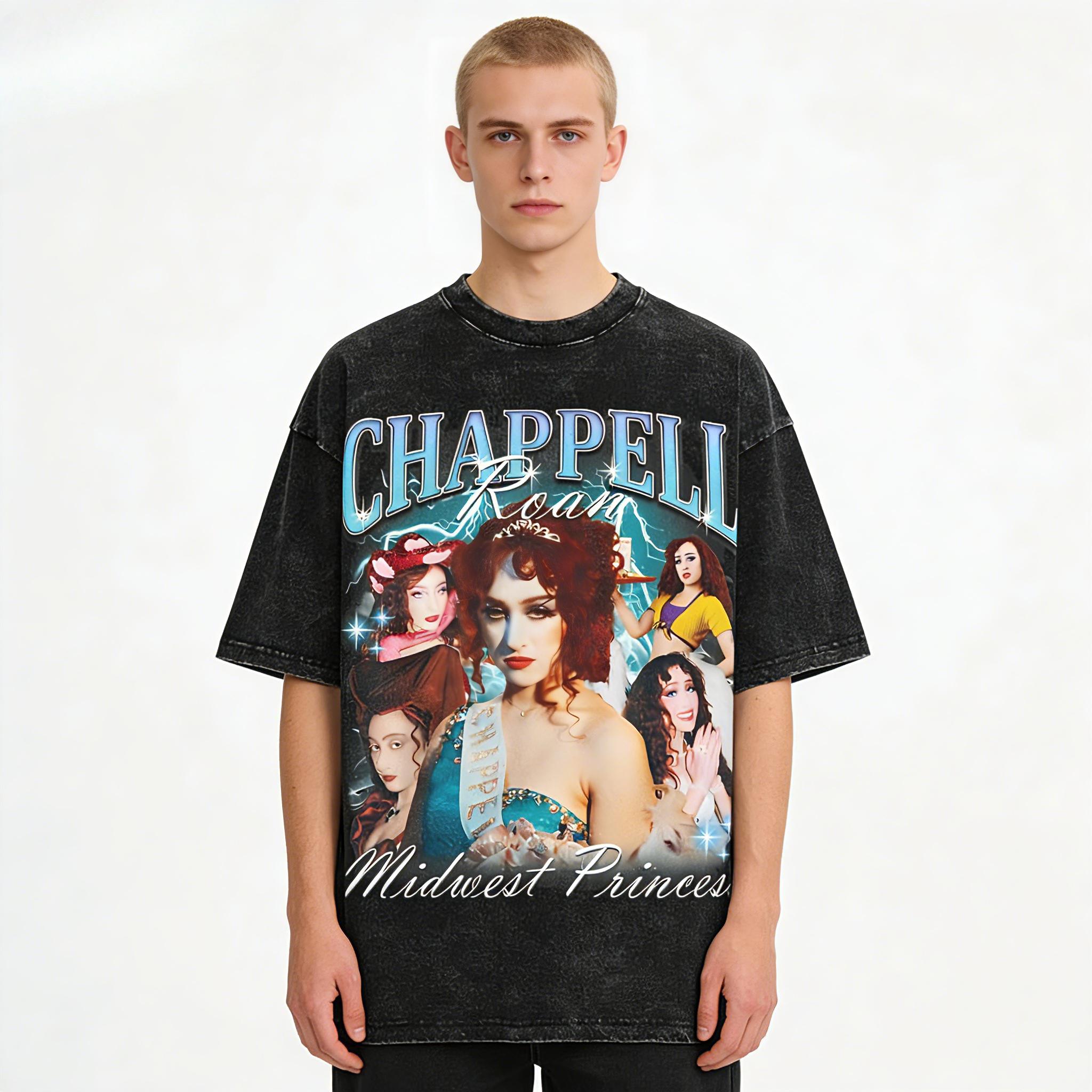 

2026 Spring/Summer Chappell Roan Streetwear Men s and Women s Cotton Original Subculture Retro T-Shirt - Men s Summer Cotton ... S разноцветный