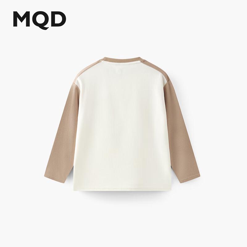 MQD Boys' Waffle Color-Block Long-Sleeve T-Shirt