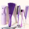 5 piece/set styling brush set with hair spray bottle,curly styling brush classic comb three piece set Special for real hair wigs