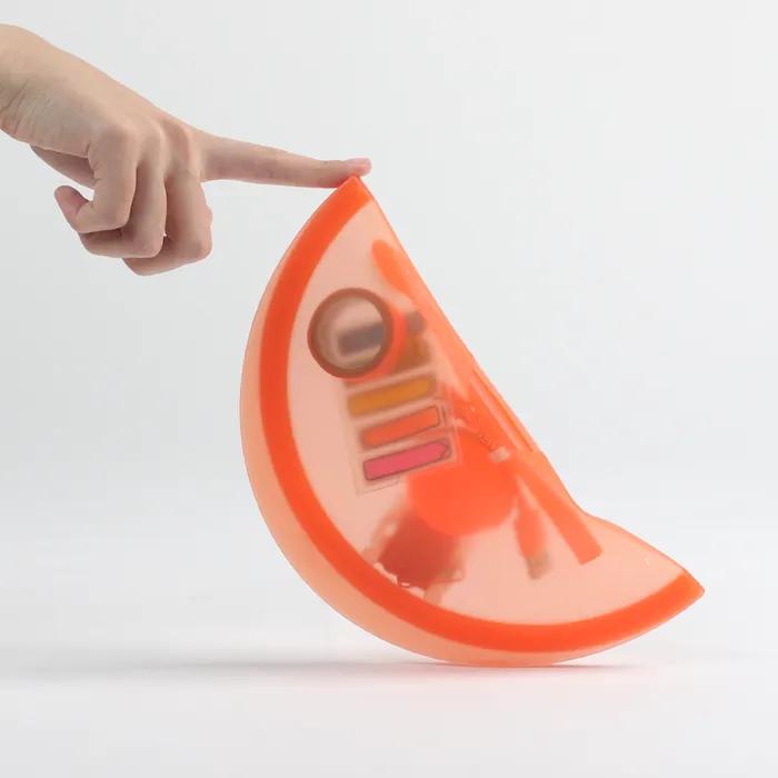 

Кальцоне Силиконовый пакет на молнии Тарелка M Melon green