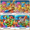 Fishing Game Kit Plastic Party Favors Festival Leisure Entertainment Gathering Gifts for Guests Indoor Outdoor Water Play TMZ