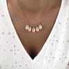 Multi-Shell Combination Necklace Female, Bohemian Sweet Collarbone Chain