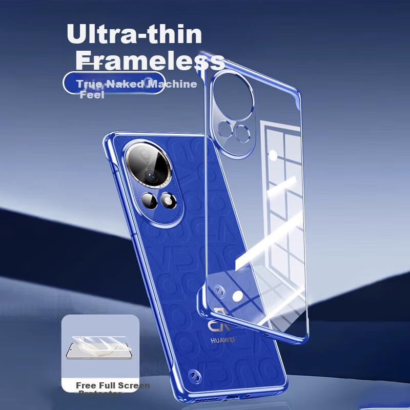 Bare Phone FeelCase for Huawei Nova 13 Pro, Ultra-Thin Fully Transparent Borderless Simple Designn, High Transparency Heat Dissipatio