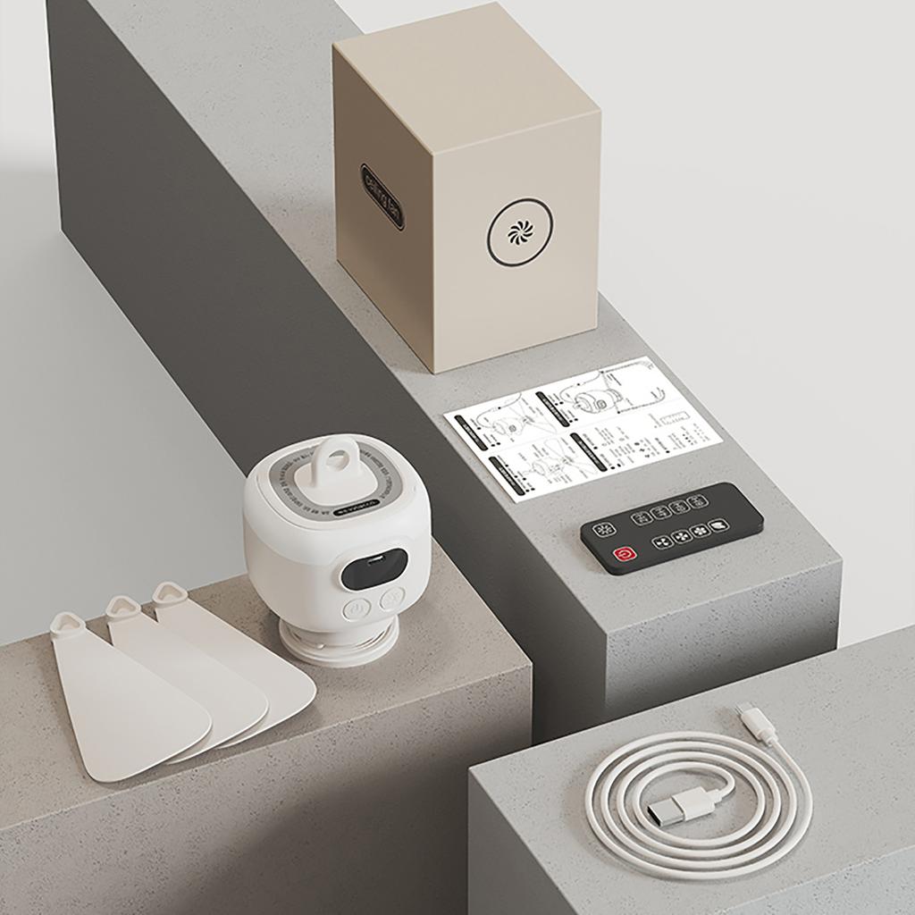 USB Rechargeable Tent Fan USB Ceiling Fan Remote USB Power Ceiling Canopys Fan 4Speed Hangings Fan 8000mAh Battery