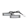 2pcs For Toyota Land Cruiser Prado TRJ150 GRJ15 GDJ15 Lexus GX 470 White LED License Plate Light Number Plate Lamp
