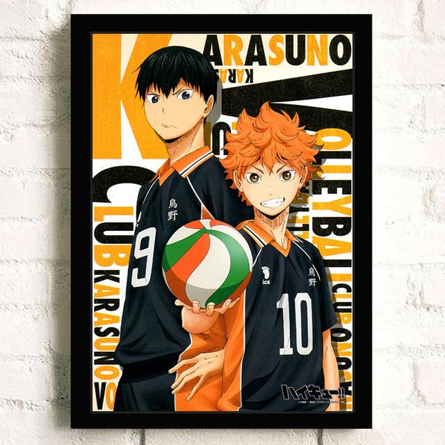 Japanese Sports Cartoon Anime Haikyuu Canvas Painting Posters and Prints Abstract Decorative Home Decor Cuadros