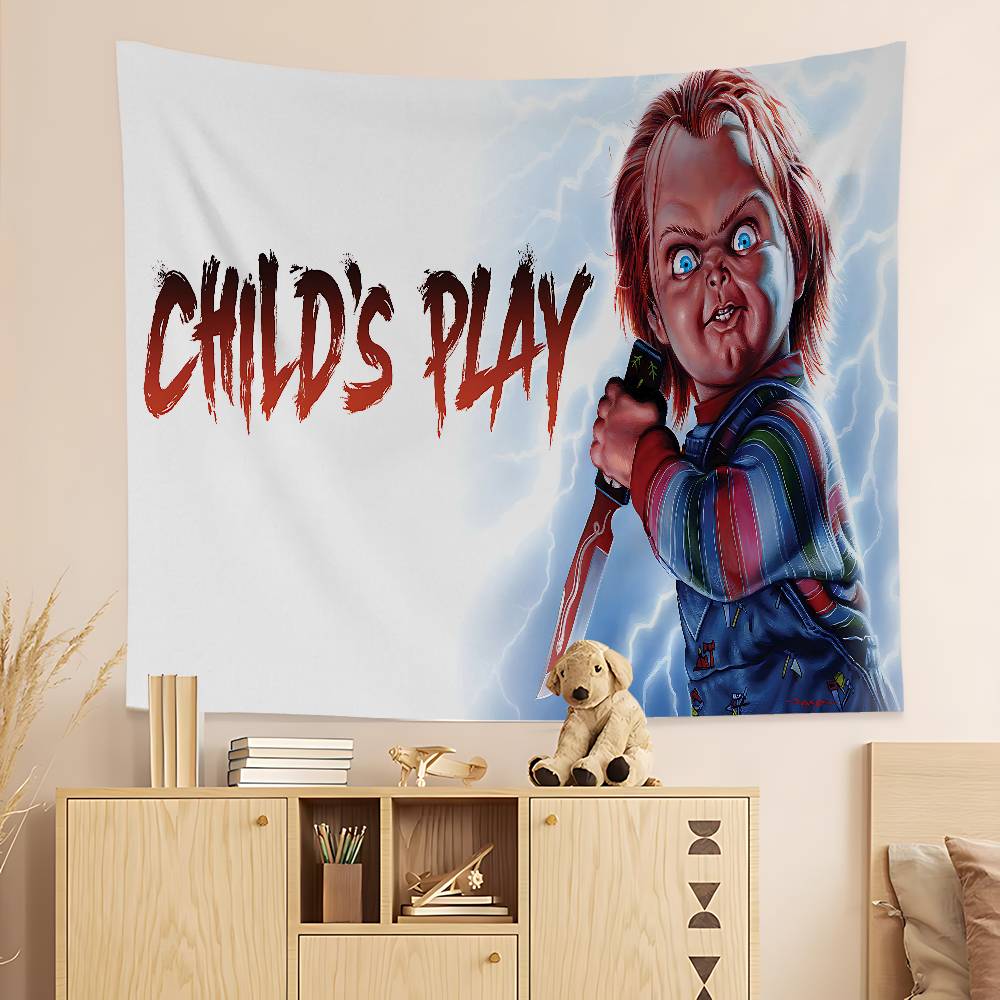 Horror Movie CChild PPlay Hippie Wall Hanging Tapestries Bohemian Wall Tapestries Mandala INS Home Decor