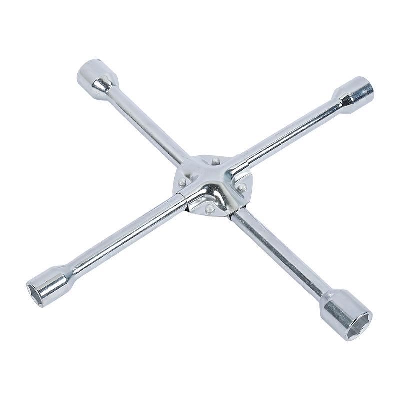 Foldable Cross Hex Socket Tire Wrench for Car Tire Removal