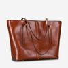 New Women's Bag Tote Bag Cowhide Portable Shoulder Oblique Span Bag Large Capacity