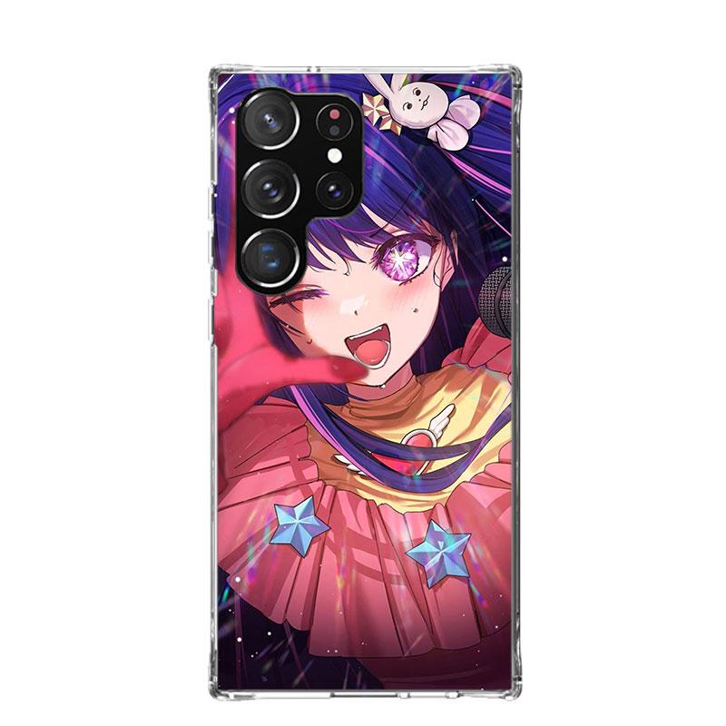 Oshi No Ko Handyhülle Für Samsung Galaxy S26 S25 Edge S24 S23 FE S22 Ultra S21 Plus S20 + Fundas Cover Coque Galaxy S25 S24 S23