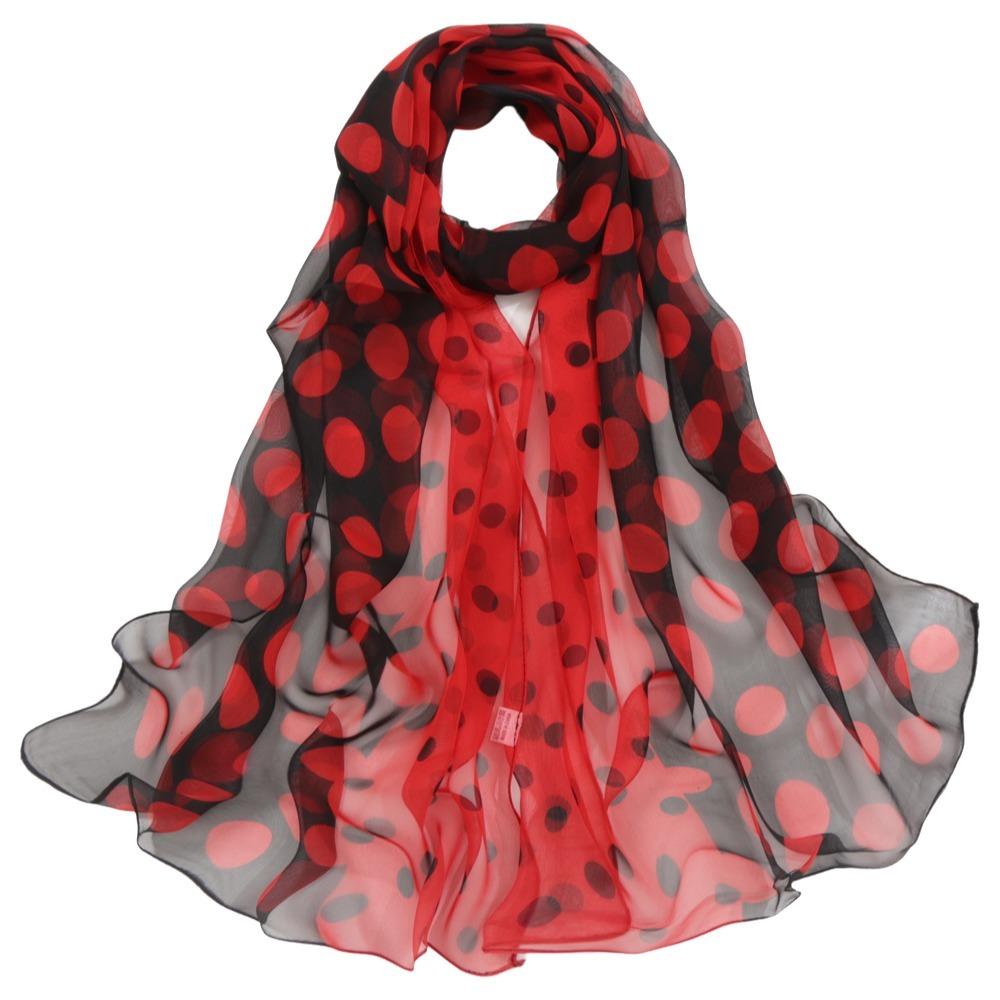 Sunscreen Shawls Wraps Scarves for Women Summer Head Wraps Polka Dot Scarf Air Conditioner Shawl