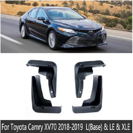 

для Toyota Camry 2018~ XV70 4 шт. переднее заднее крыло автомобиля брызговик щиток щиток автомобильные аксессуары Fit L(base) LE XLE