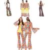70s Retro Disco Cosplay Costume Set For Men And Women Perfect For Halloween And Themed Parties