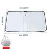 Car windshield sunshade reflective sun visor Interior products summer cooling suitable for small cars, SUVs, hatchbacks medium