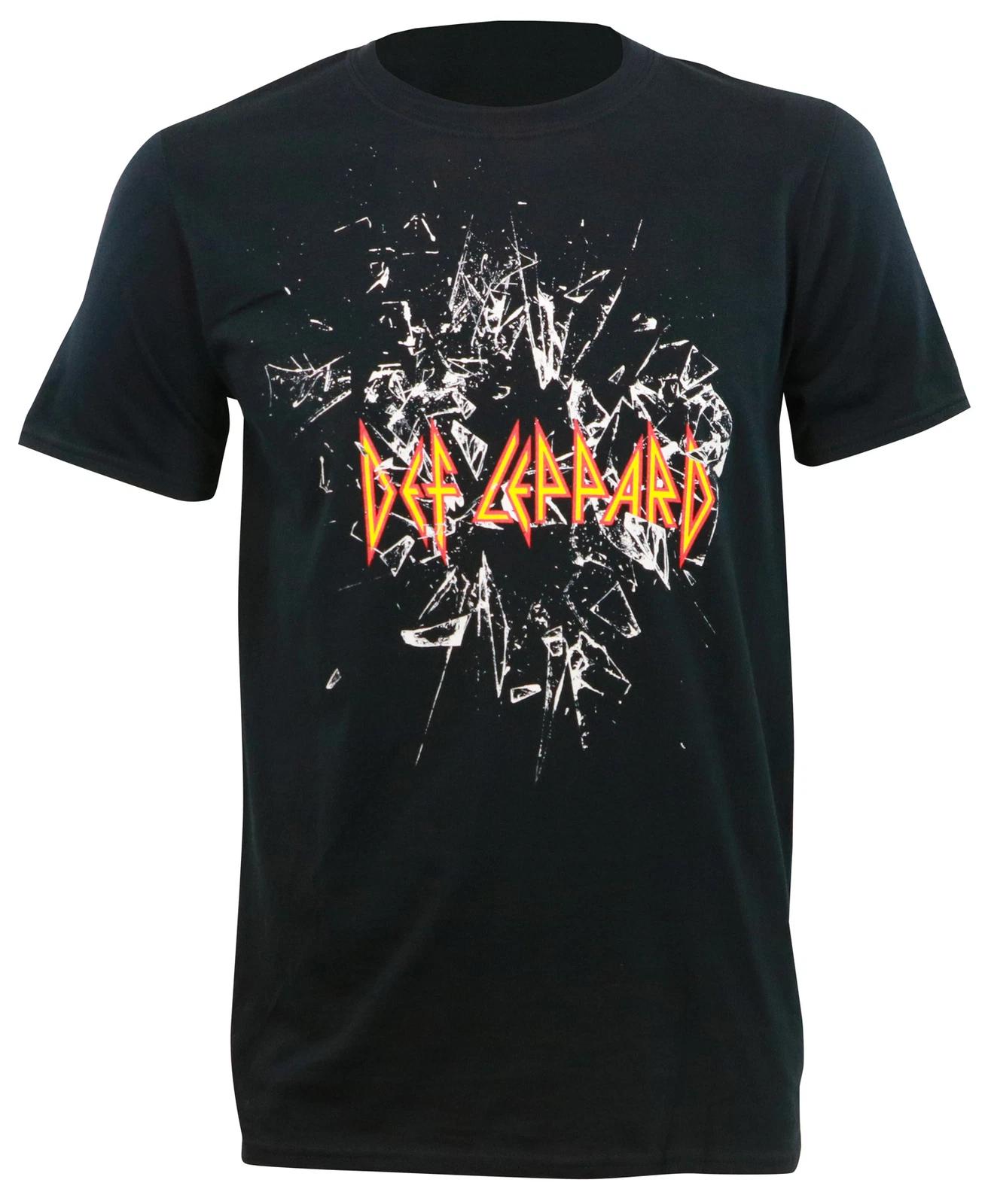 DEF LEPPARD Shatter Logo T-Shirt S M L XL 2XL NEW L