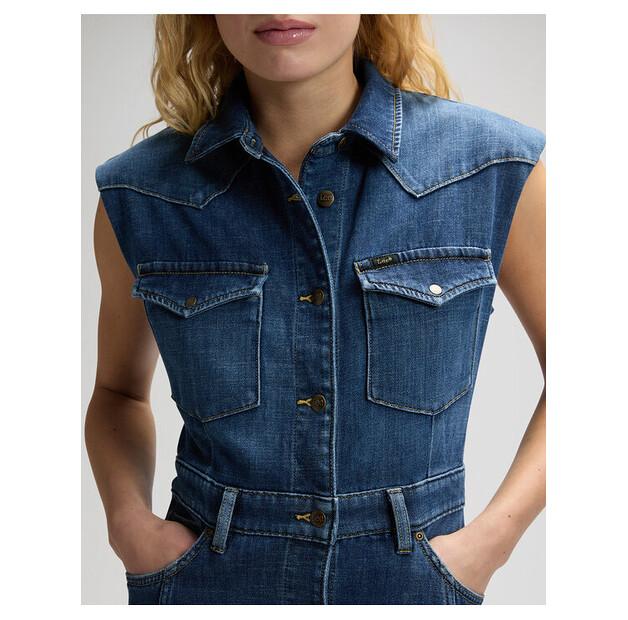 Платье джинсовое Lee 112376938