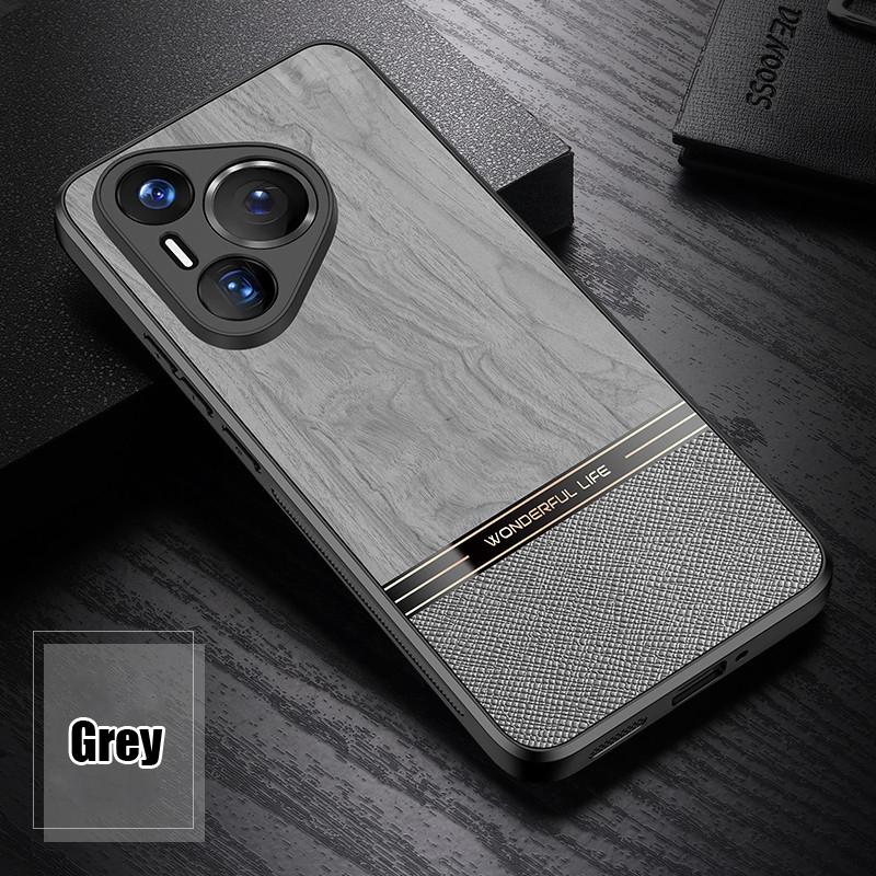 Symulowana tekstura drzewa etui na telefon do Huawei Pura 70 Pro Plus osłona obiektywu aparatu tylna do HUAWEI Pura 70 Ultra P60 P50 P40 Pro Plus Fundas