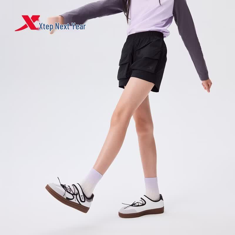 Xtep Girls' CityWalk Dopamine Colorful Shorts