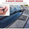 1.8M/6Ft Windshield Cowl Molding Rubber Seal Strip Trim, Front Rear Windshield Seal, Car Weather Stripping, Window Sunroof Seal For Most Cars Trucks