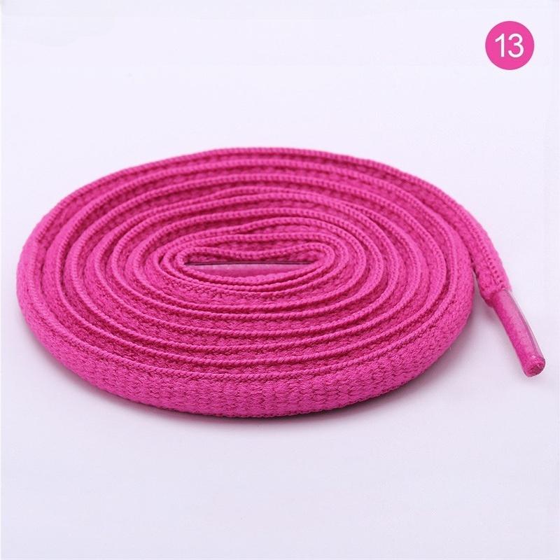 Fashion Multi Color Durable Non Fading Round Shoelace Black White Dirt Resistant Versatile Shoelaces Half Round Shoe Accessories