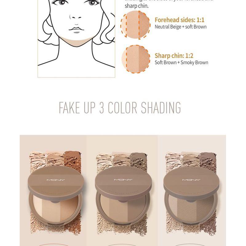 MACQUEEN - Fake Up 3 Color Shading - 3 Colors