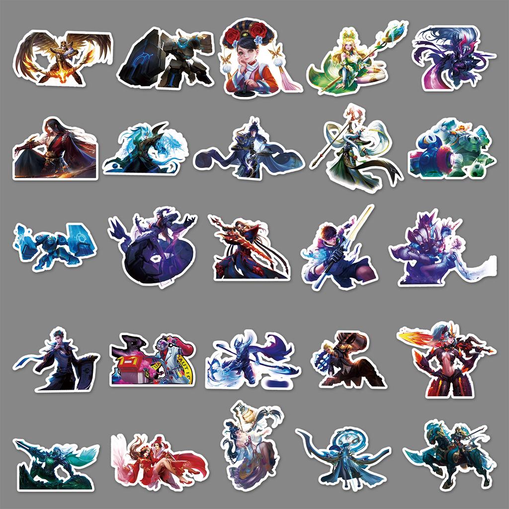 50 Bilder von Graffiti Personalisierte Wettbewerbsfähige Peripherie Kreative DIY Skateboard Wasserbecher PVC Kofferaufkleber