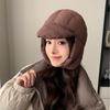 Winter Daunen Lei Feng Hut Koreanischer Winter Vielseitig Warm Ohrenschutz Fliegermütze Herren und Damen Gleicher Stil Bergsteigen Ohrenschutz Hut