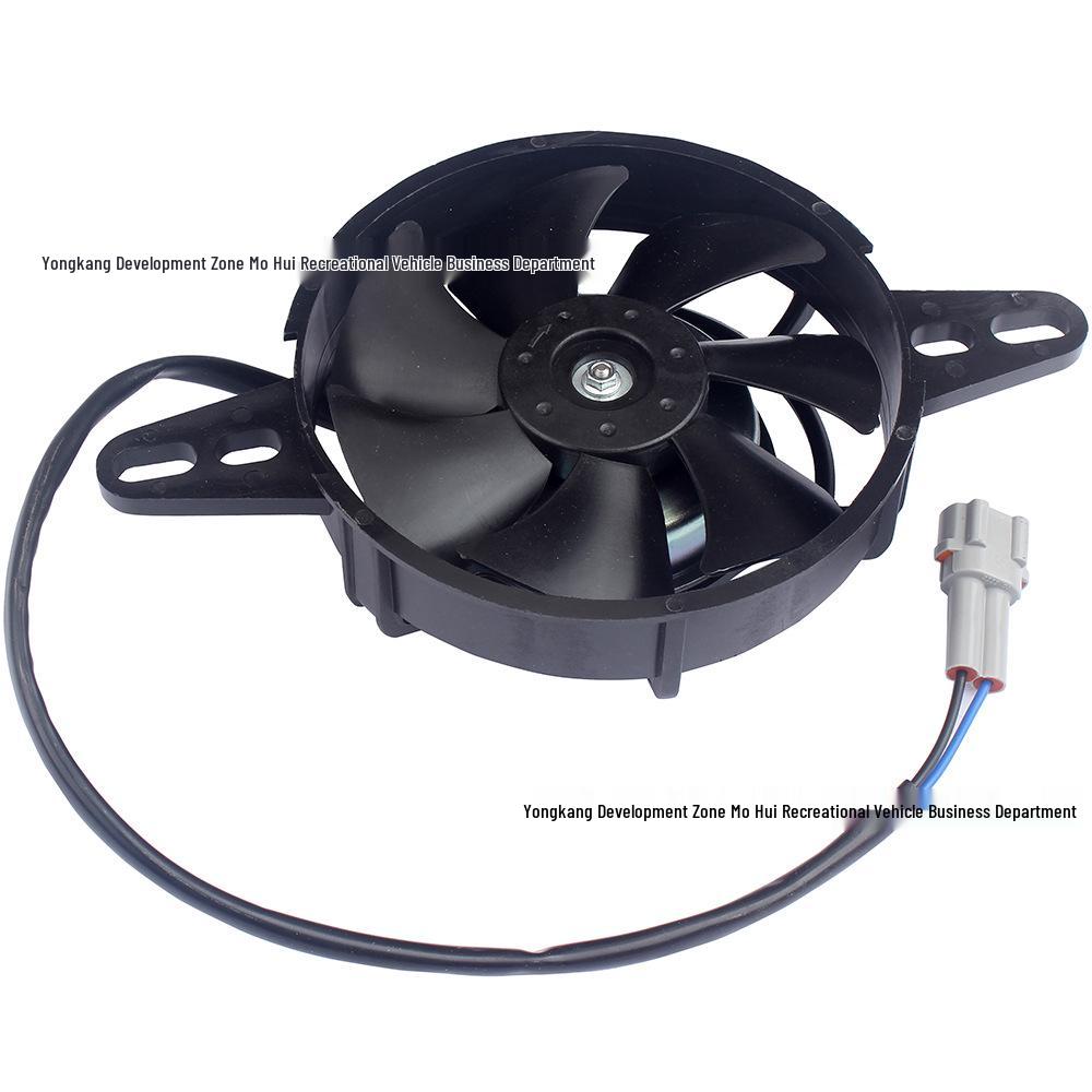 Off-road ATV Motorcycle Radiator Cooling Fan, 125-250CC Water-cooled Oil Cooler for Beach Buggy.