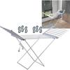 Electric Clothes Dryer, Folding Indoor Clothes Rack, Portable Electric Clothes Dryer, Electric Heated Winged Clothes Rack[727]