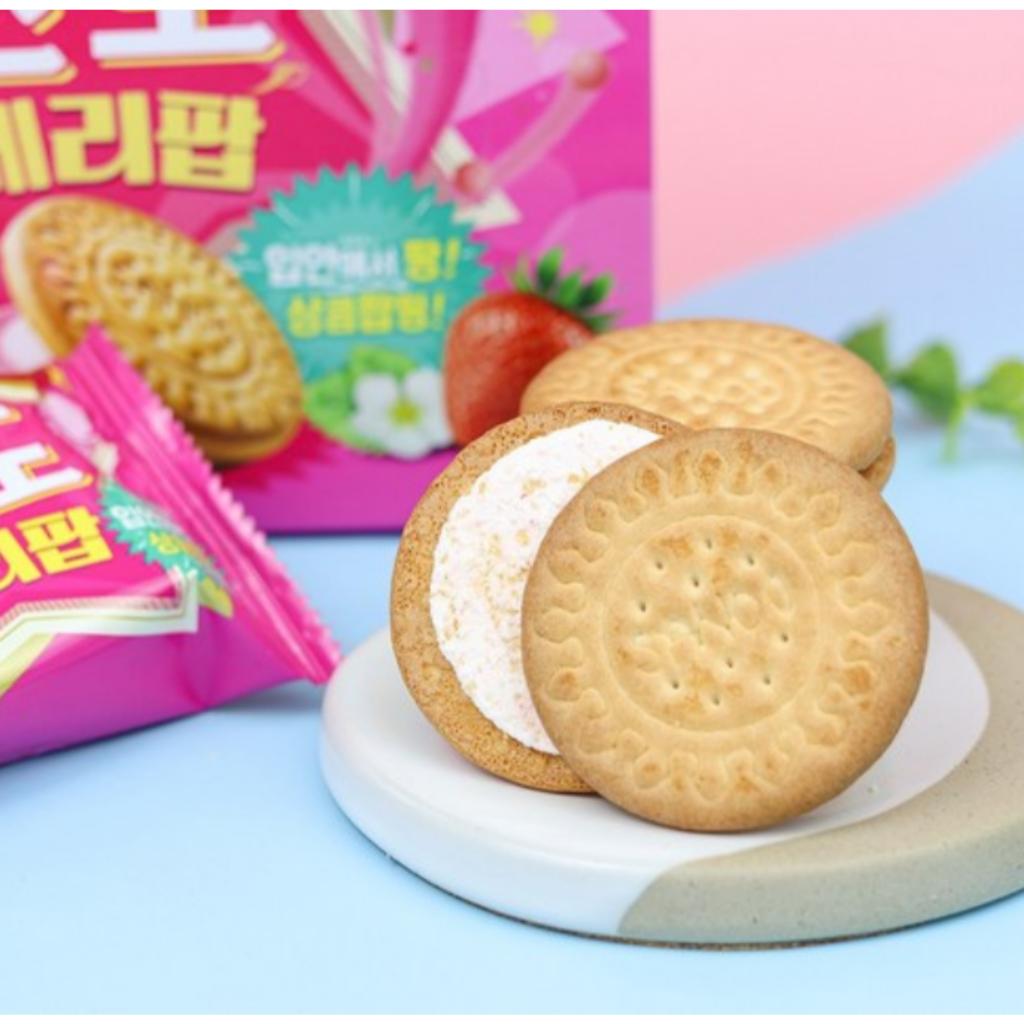 [Crwon] Sando Milk Pop & Berry Pop 161g