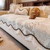 1PC Nordic Chenille Sofa Covers for Living Room Universal Sofa Towel with Skirt Anti Cat Scratches Couch Seat Pad Home