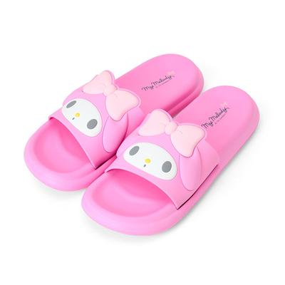 Zimmer Mein für Veranden und Ober-PVC-Sohle EVA 318370 [Sanrio] Gesichtsförmige Sandalen, Melody, Poolseite, Material Harz, Material Harz, Hausschuhe,