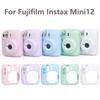 For Fujifilm Instax Mini12 Camera Silicone Case Shell Protective Cover Soft Solid Color Scratch-proof For Instant Mini 12 Case