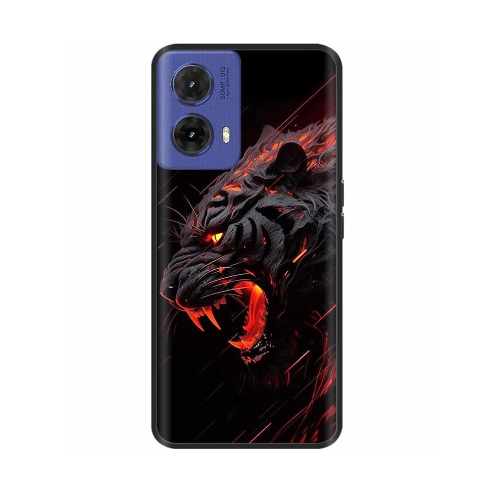 For Motorola Moto G85 Case Butterfly Soft Matte Silicone Back Cover For Moto G85 5G Cases MOTOG85 G 85 5G Funda Full Phone Coque