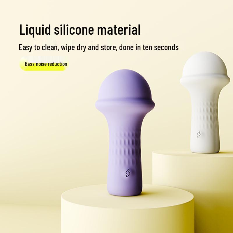 Full Coverage Silicone Vibrator - Silent, Dual Point, Strong Vibration for Maximum Pleasure