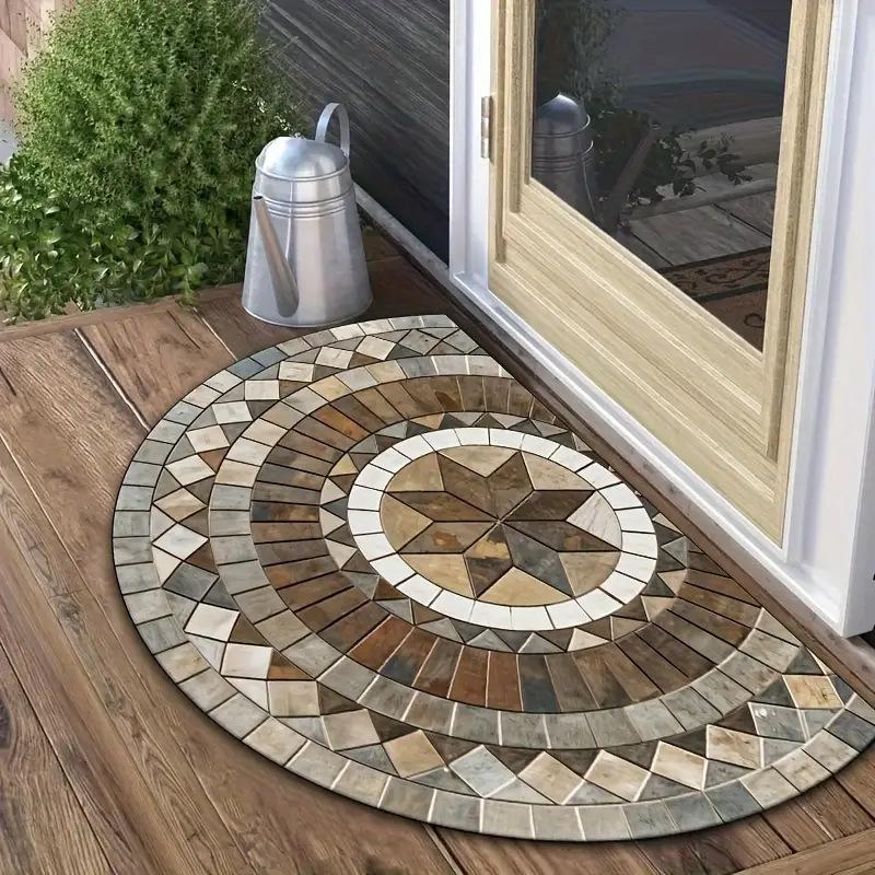 Thanksgiving Printed Floor MATS, Decorative MATS for Entering and Leaving The House, Anti-slip Foot MATS for Bathrooms and Toilets