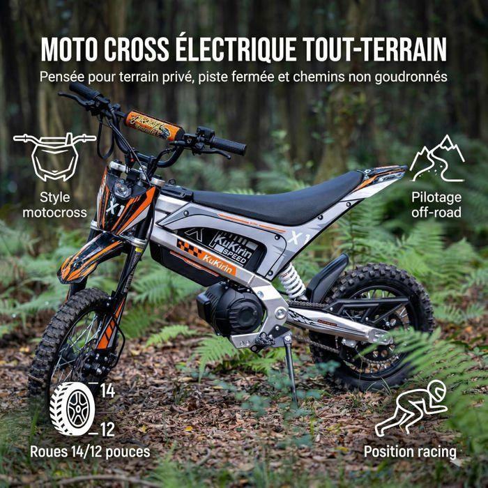 Kukirin X1 - Moto tout-terrain électrique - Moteur 2000W - Batterie 48V 20.8Ah - Vitesse Max 50km/h