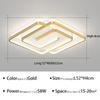 Modern LED Ceiling Light Chandelier For Bedroom Living Dining Room Kitchen Aisle Home Decoration Indoor Lighting Fixtures Luster