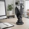 3D Printed Angel Figurine Exquisite Angel Ornament Bookshelf Decor Winged Sculpture  Home