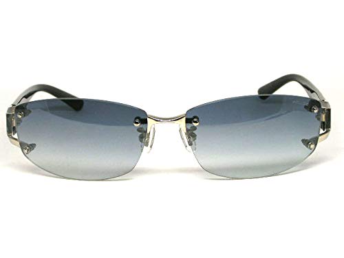 Police Sunglasses POLICE SPLC60J 579L 59 with Case UV Protection No Rim Two Point Japan Model 2021 Model Oval Titanium Combi Frame Shiny Gradation []
